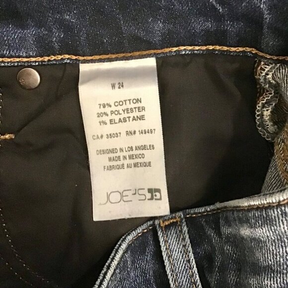 Joe’s Jeans 24 Niki Straight Leg Boyfriend Women’s Distressed Jeans Inglewood - Picture 7 of 9